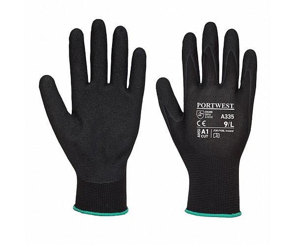 Dermi-Grip Npr15 Nitrile Sandy Glove- A335