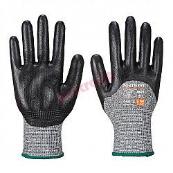 Portwest Nitrile Foam 3/4 Dipped Glove - A621 Portwest Nitrile Foam 3/4 Dipped Glove - A621