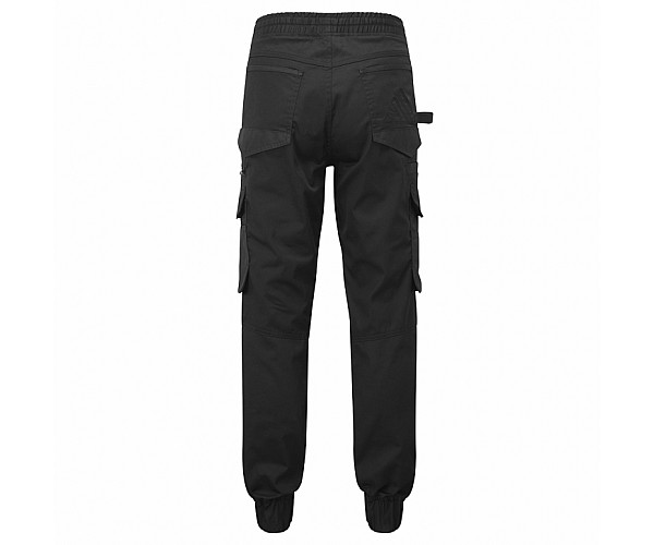 Portwest KX3 Lightweight Drawstring Pants- KX351 in Sand - Front View