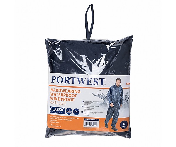 Portwest Essentials 2 Pieces Rainsuit - L440