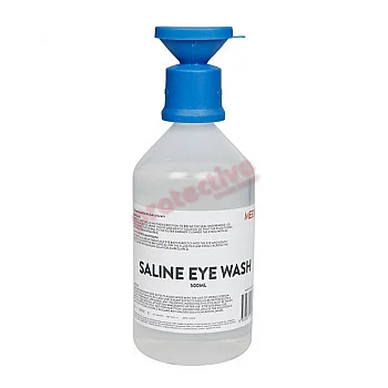 MEDIQ EYEWASH SALINE SOLUTION 500ML - EWS500