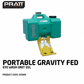 Portable Gravity Fed Eye Wash Unit 35L