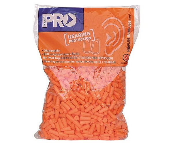 Probullet Refill Bag For Dispenser Uncorded in Orange - Front View