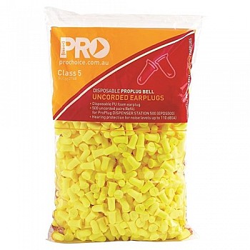 Probell Refill Bag For Dispenser Uncorded 500 Pairs