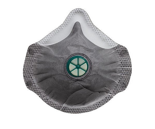 Respirator P2 Mask with VALVE and CARBON Filter  BOX OF 12 Disposable Respirator Masks