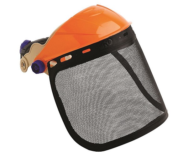 Striker Browguard With Visor Mesh Face Shields