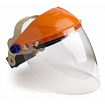 Striker Browguard With Visor Clear Lens Economy