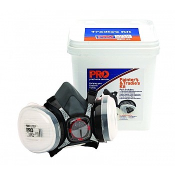 Maxi Mask Respirator Tradies And Painters Kit 2000 With A1P2