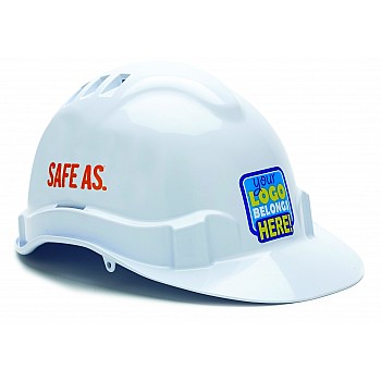 Printed Hard Hats Stickers