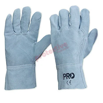 Grey Leather Heavy Duty Glove 7407