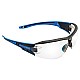 Proteus 1 Safety Glasses with Intergrated Brow Dust Guard in [colour] - Front View