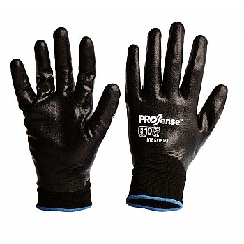 Prosense Lite Grip Nitirle Full Dip Gloves Water Repellent