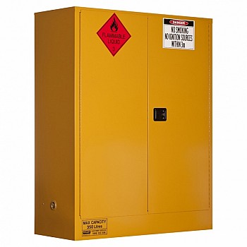 Flammable Liquid Storage Cabinet: 350l - 2 Door - 3 Shelves