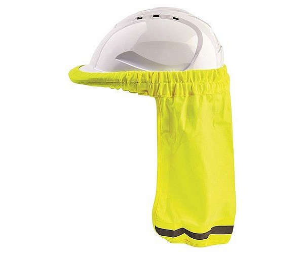 Hard Hat Neck Sun Shade Fluro Yellow Pro Choice Safety Gear Hard Hats