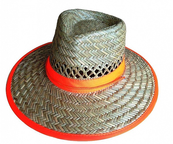 Straw Hat Sun Protection Hi Vis Sun Hats