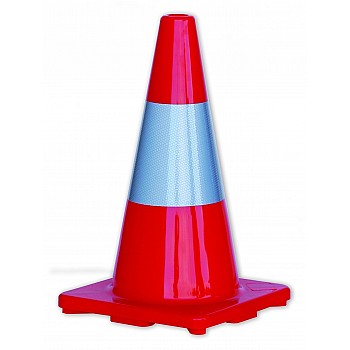 Traffic Cone Reflective Orange Witches Hat 450mm