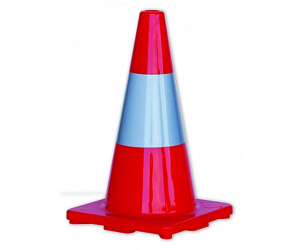 Traffic Cone Reflective Orange Witches Hat 450mm Traffic Cones & Bollards
