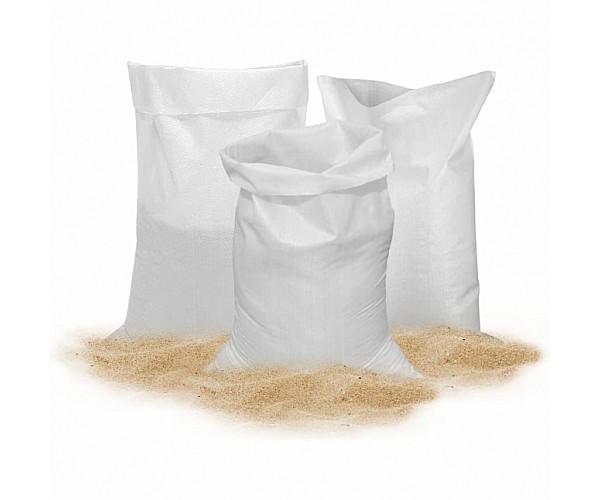 Waste & Sand bags Woven Sack 455mm x 755mm in [colour] - Front View