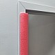Foam Door Jamb Protection in Red - side view