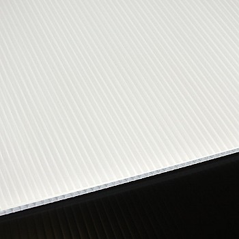 Corriboard White Corrugated Plastic Sheet 8mm
