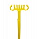 Electrical Lead Stand Adjustable to 2.4M in Yellow - Front View