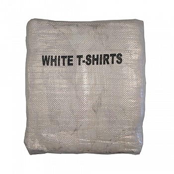 White Cleaning Rags - 10kg Bag