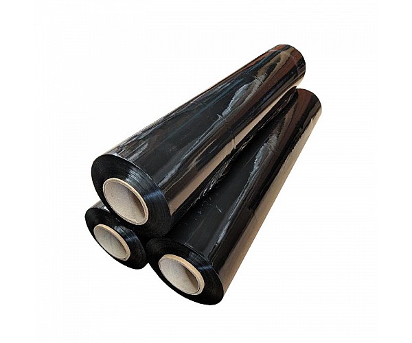 Black Pallet Wrap Stretch Film 500mm Packaging Products