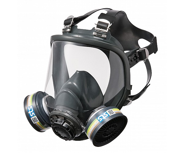 STS Full Face Respirator Mask With Speech Transmission - Silicone Full Face Masks