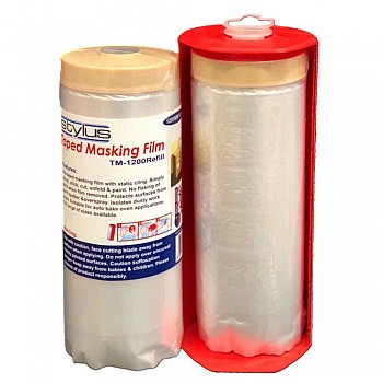 Stylus Pre Taped Masking Film With Dispenser BOX QTY