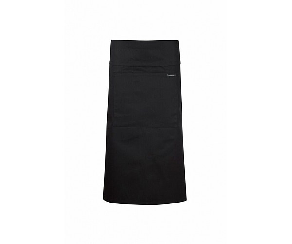 3/4 LENGTH APRON WITH POCKET AND FOLD OVER CA014