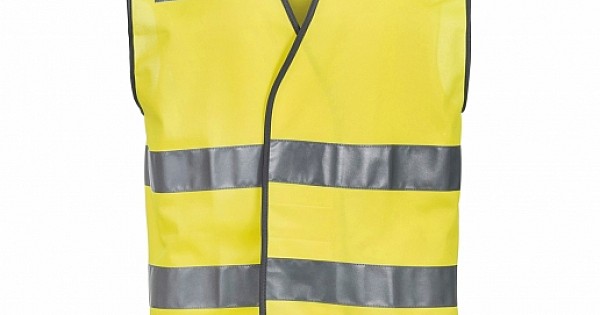 UNISEX HI VIS SAFETY REFLECTIVE VEST - workcraft