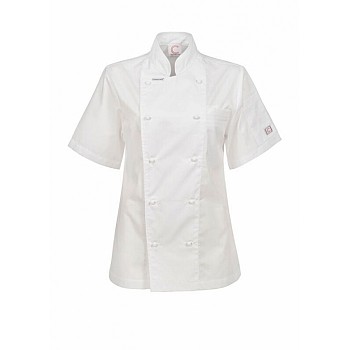 Ladies Executive Chefs Lightweight Jacket - Short Sleeve Cjl22