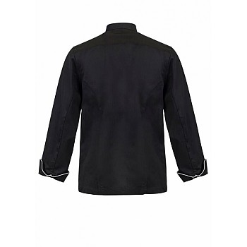Executive Chefs Jacket With Piping - Long Sleeve Cj037