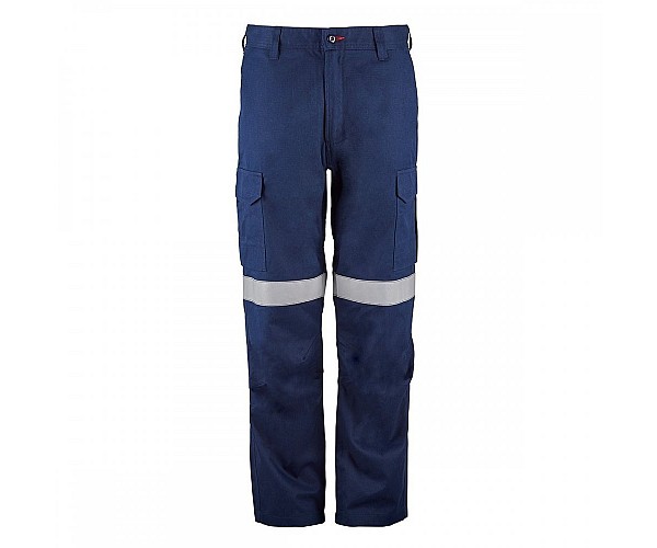 FIRE RESISTANTCARGO PANTS WITH REFLECTIVE TAPE