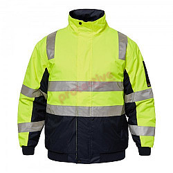 Typhoon 2tone Bombe Jkt With  Reflective Tape