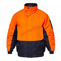 Work Craft Thunder Two Tone Bomber Jacket