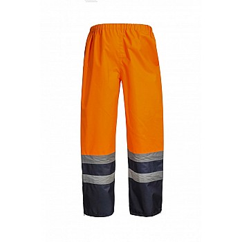Hi Vis Two Tone Waterproof Pant With Reflective Tape