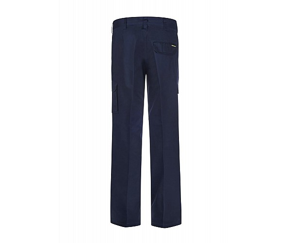 LADIES MID WEIGHT CARGO COTTON DRILL PANTS
