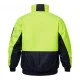 Work Craft Thunder Two Tone Bomber Jacket