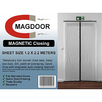 Magdoor Magnetic Dust Proof Room & Doorway Seal - Non Woven