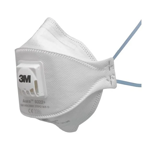 3M Particulate Respirator Aura P2 Mask 9322A+ Box Of 10