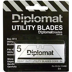 Heavy Duty Utility Blades Pack Of 5 Heavy Duty Utility Blades Pack Of 5