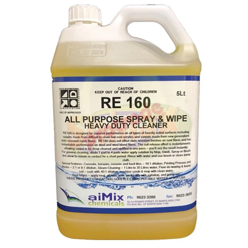 All Purpose Spray & Wipe Heavy Duty Cleaner RE160