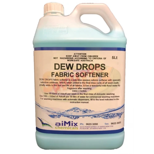 Dew Drops Fabric Softener 5L Dew Drops Fabric Softener 5L
