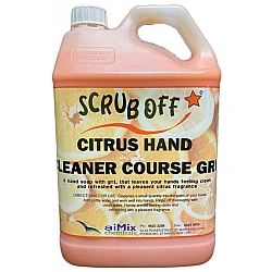 Scrub Off Citrus Hand Cleaner With Grit Scrub Off Citrus Hand Cleaner With Grit