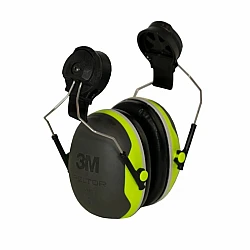 3M PELTOR X Series X4P3GS/E Premium Cap Attached Earmuff 3M PELTOR X Series X4P3GS/E Premium Cap Attached Earmuff