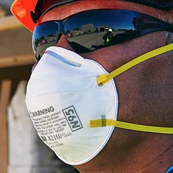 3M Cupped Particulate Respirator 8210, P2 Mask - Box of 20