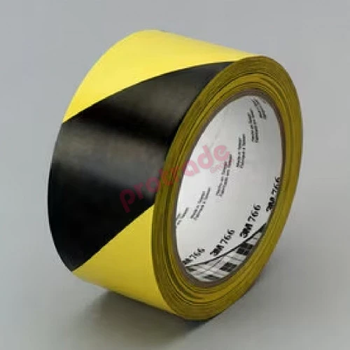 3M Safety Stripe Warning Tape 766, Black/Yellow 3M Safety Stripe Warning Tape 766, Black/Yellow