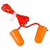 3M 1110 Corded Earplugs, Poly Bag 100 Pairs
