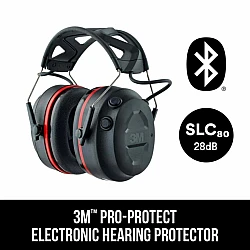 3M Pro-Protect Wireless Electronic Hearing Protector with Bluetooth 3M Pro-Protect Wireless Electronic Hearing Protector with Bluetooth